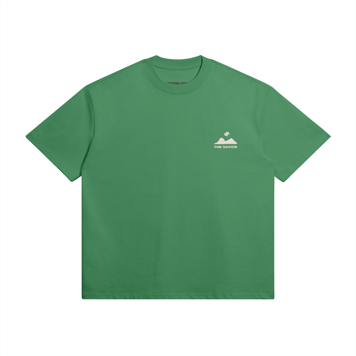 "GOOD NEWS" UNISEX OVERSIZED TSHIRT (GREEN)