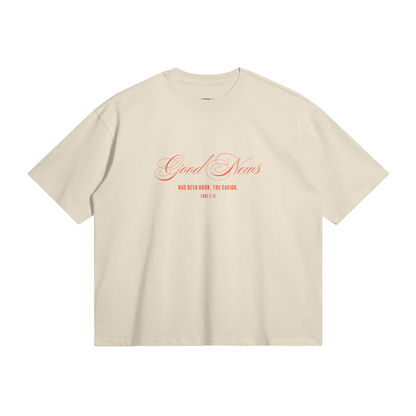 "GOOD NEWS CLASSIC" UNISEX OVERSIZED TSHIRT